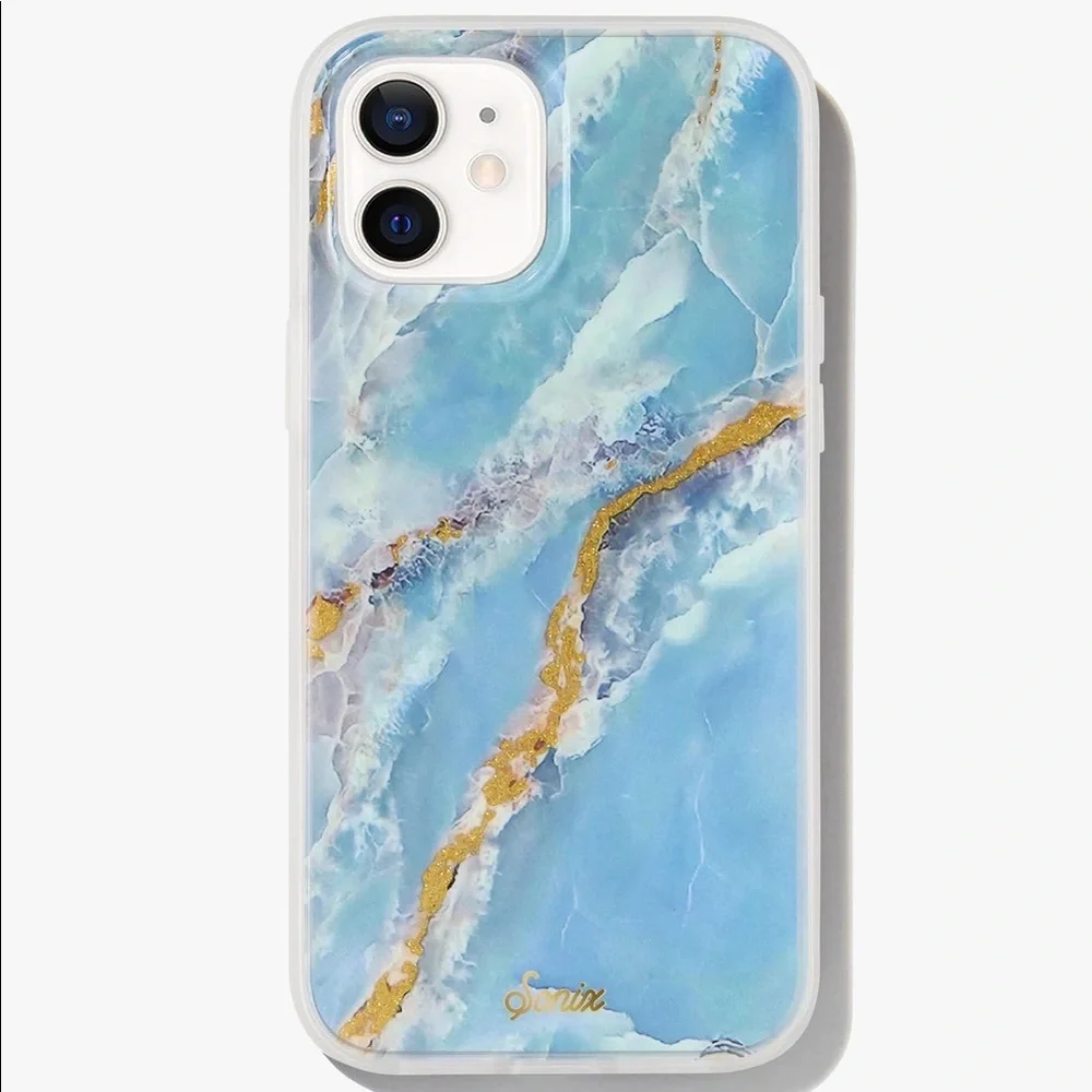 NWT iPhone 12/ 12 Pro MagSafe® Case by Sonix Blue Marble - Picture 2 of 4